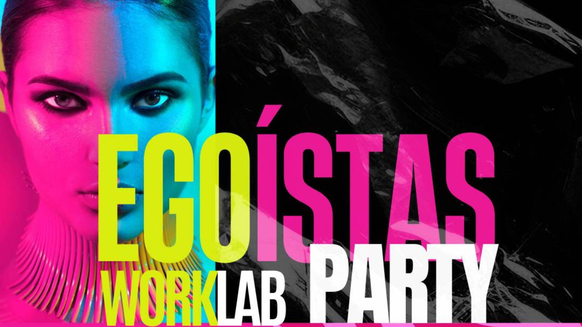 egoístas party cartel evento 7 de junio en la laboral gijon